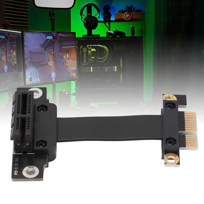 PCIE Extension Cable Bilateral Protection Strip Low Loss Good Stability