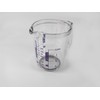 Tredoni 1100ml/1kg Sugar/Flour Measuring Cup/Jug, Non Slip Base Acrylic Plastic
