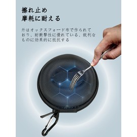 Yuswqin Watch Case, Watch Case, Portable, Watch Case, Watch Case, Watch Storage Case, Storage Case Up to 2.0 inches (51 mm) (4 x Sponges + 1 Carabiner Included) (1)