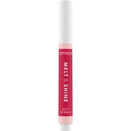 Catrice Melt & Shine Juicy Lip Balm, No. 070, Pink, Moisturising, Enlargeing, Shiny, Radiant Fresh, Vegan, Oil-Free, Paraben-Free, No Microplastic Particles, Pack of 3 (3 x 1.3 g)