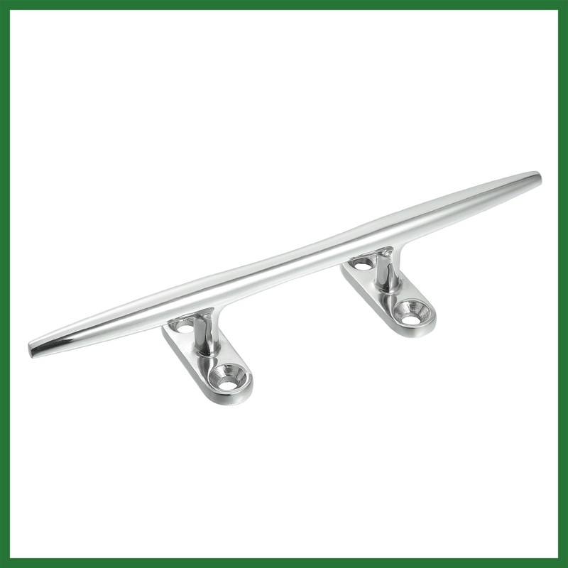 Motoforti 8 Inch Stainless Steel Flagpole Cleat Hook Boat Deck