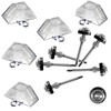 GK Mounting Set for Trapezoidal Corrugated Sheets: Spengler with Drill
