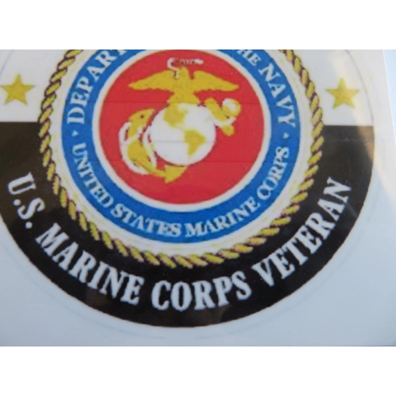 U.S. MARINE CORPS VETERAN, PROUDLY SERVED, DEPT OF THE NAVY,