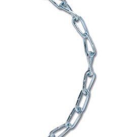 Koch A11912 Twist Link Welded Coil Chain, 1/0 X 20 Ft, 415 Lb, Low Carbon Steel, 10 Feet, Zinc Plated