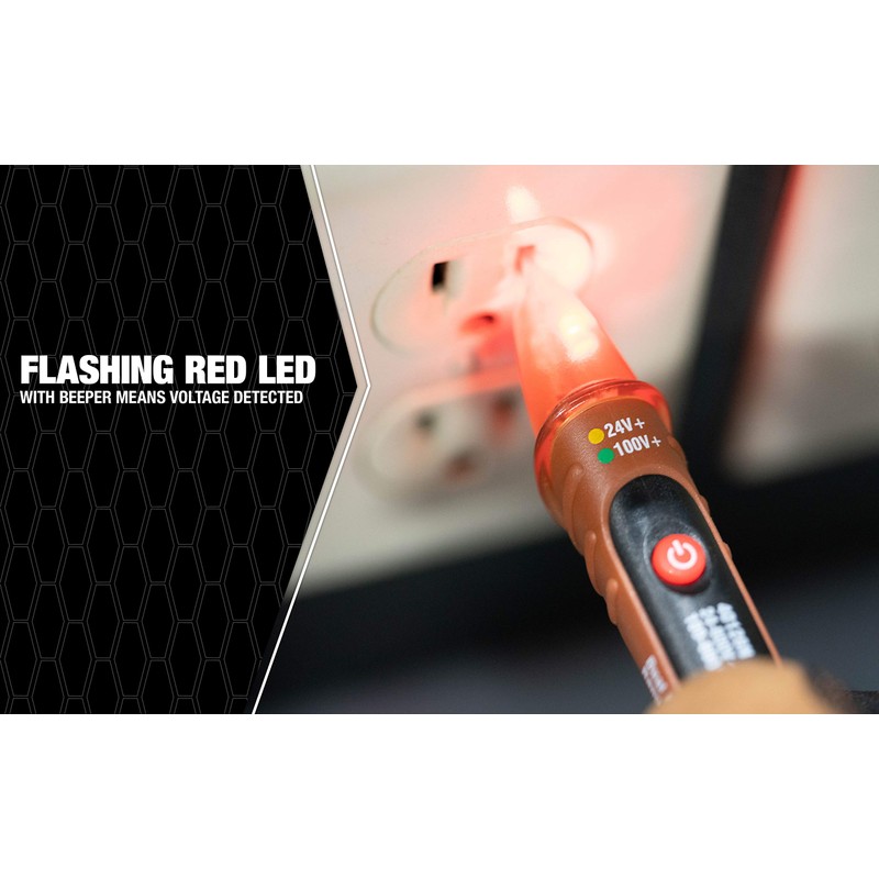 Southwire 40126N NCV Non-Contact Voltage Dual Range Pen Type Detector