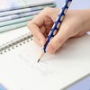 M&G 50 Pcs Triangular Pencils for Kids, Triangular Pole with