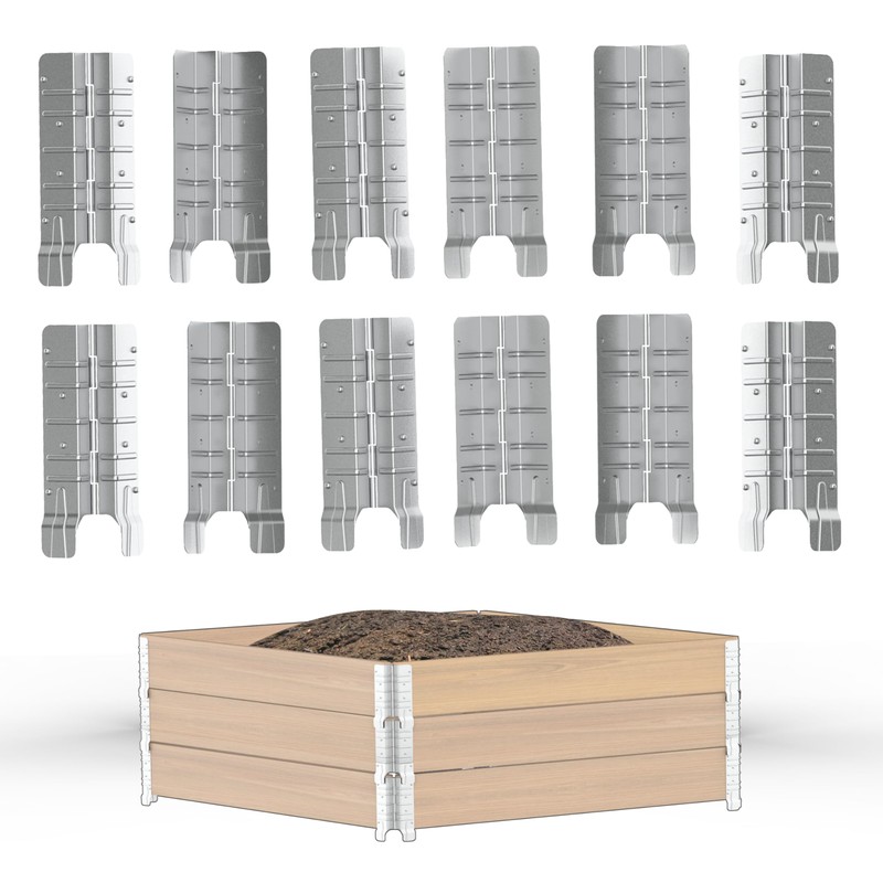 8" Pallet Collar Hinges - 12 PCS 3 Layers -