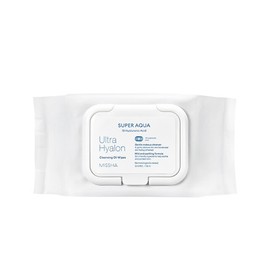 1+1 Super Aqua Ultra Hyaluron Cleansing Oil-in-Tissue 30 Sheets / 1+1 수퍼아쿠아 울트라 히알론 클렌징 오일인티슈 30매