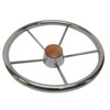 Pactrade Marine 13 1/2" Destroyer SS 304 Steering Wheel 5