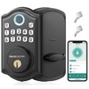 AkaGear Keyless Entry Door Lock with APP Control - Fingerprint