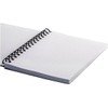 Booghe A5 Lined Jotter Notepad - Cover Wire-Bound Notepads with