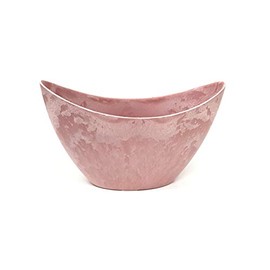 Klocke Plastic bowl for planting or decoration in pastel pink