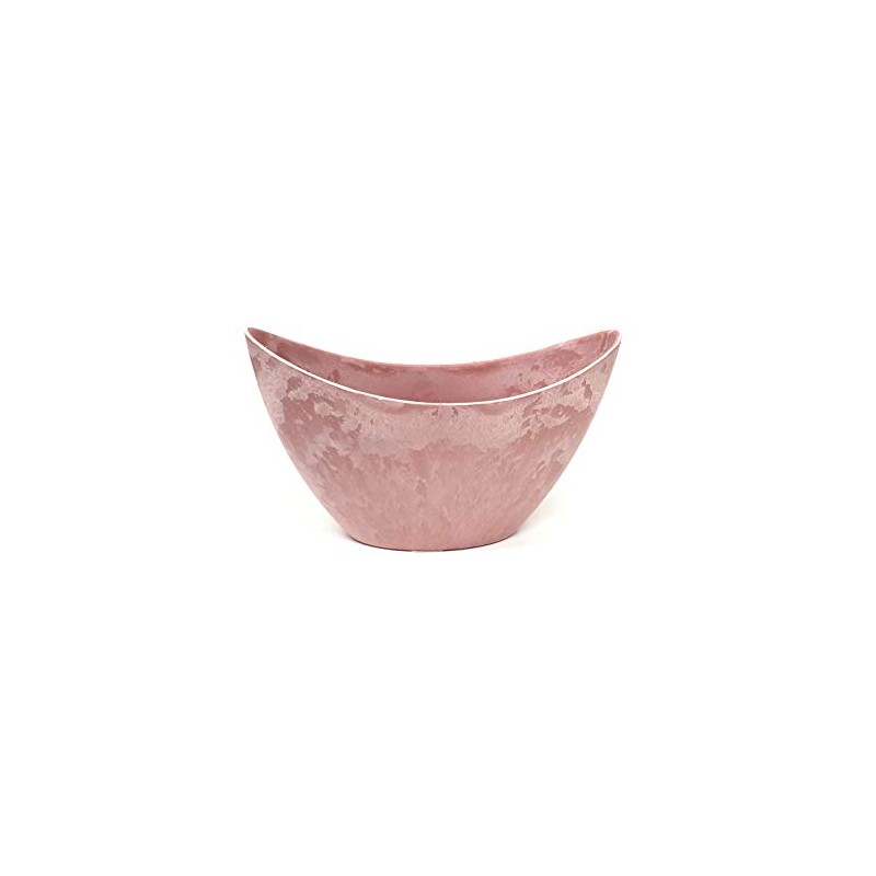 Klocke Plastic bowl for planting or decoration in pastel pink