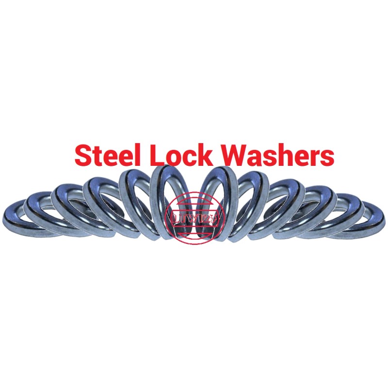 Unbranded/Generic (5Pcs) 9/16" Split Lock Washer Zinc Plated