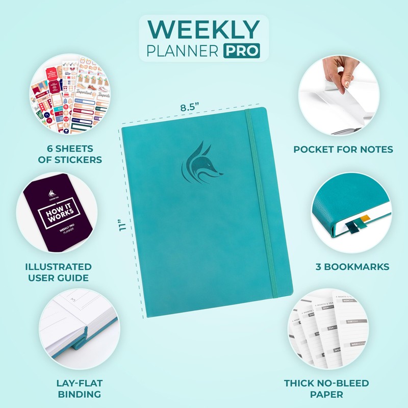 Clever Fox Planner PRO – Weekly & Monthly Life Planner