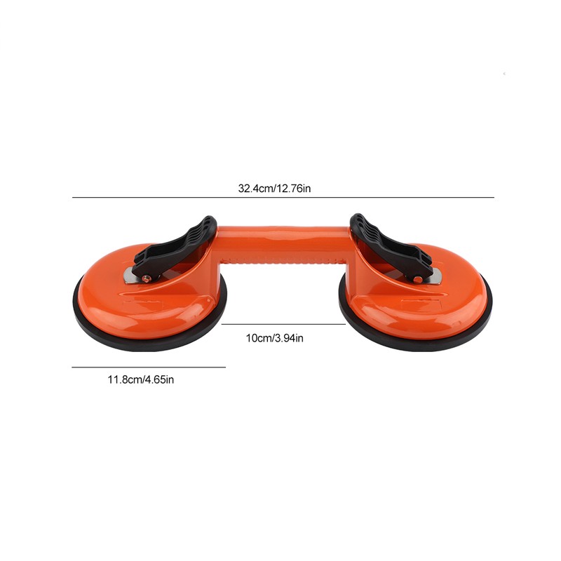 Aluminum Alloy Vacuum Suction Cup Glass Lifter Puller for Moving