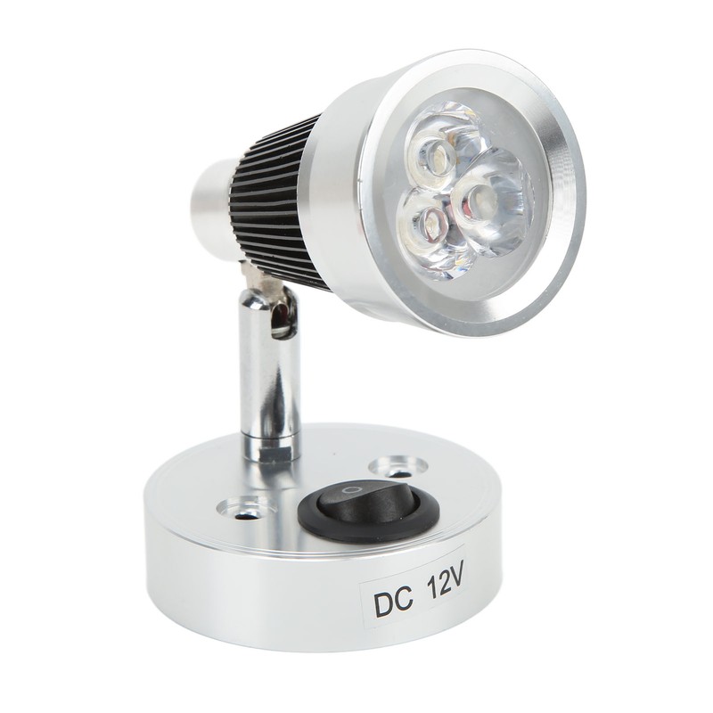 LED Swivel Reading Light 90° Adjustable RV Spotlight Interior Lighting