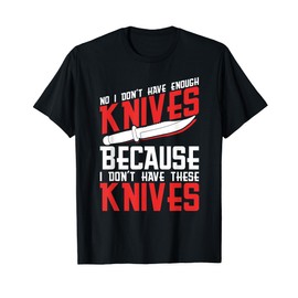 Knife Collector Storage Case Box Knife Collecting Collection T-Shirt