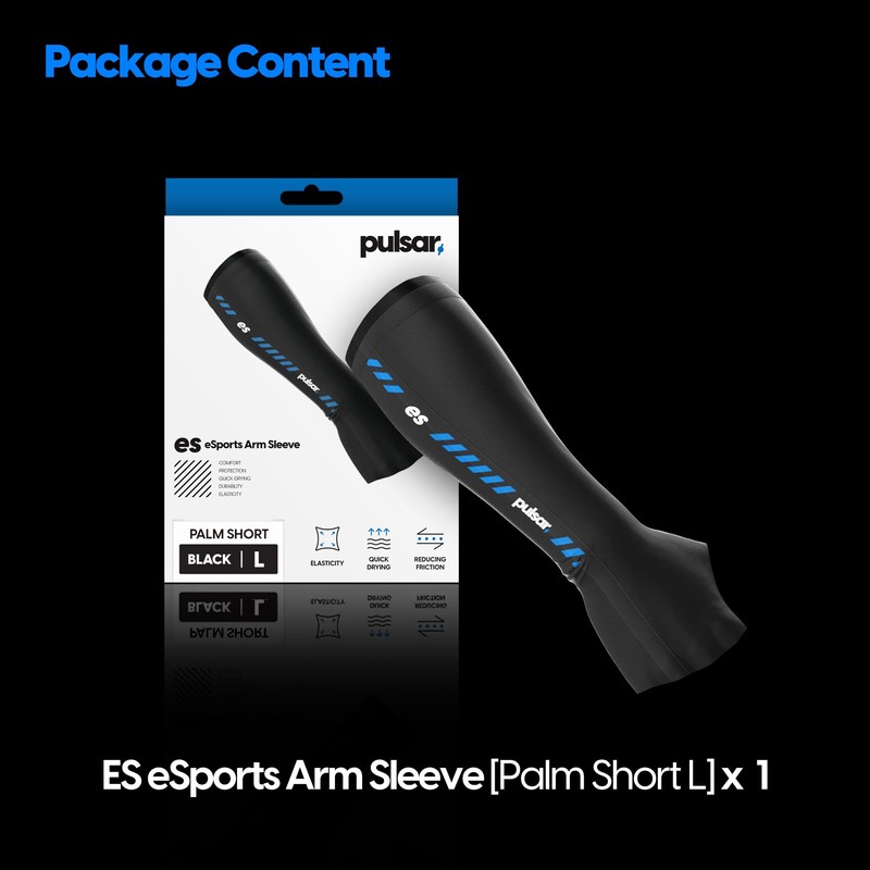 Pulsar Gaming Gears eS アームスリーブ ARM SLEEVE Palm Short Large