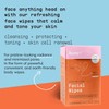 Refresh Face Wipes – Individual Cleaning Facial Wipe Singles- Moist
