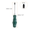 sourcing map PH2 Phillips Screwdriver #2 7.9" Magnetic Demolition Screwdrivers