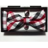 Unbranded JaBonCo Mens Bow Tie Cuff Links & Pocket Square