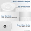 MEGAWISE 1.5L Cool Mist Humidifier for Bedroom, Home, Office, and