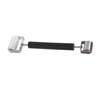 Face Massage Derma Roller Double Head Metal Ridged Derma Roller