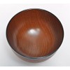 Kakuda Seibei Shoten Obi Sensuji Wooden Soup Bowl (Red) TKB35-2