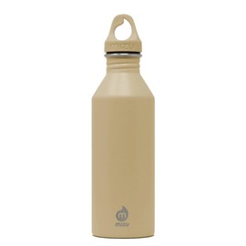 Mizu M8-25 oz. Single Wall Narrow Mouth Stainless Steel Bottle with Loop Cap