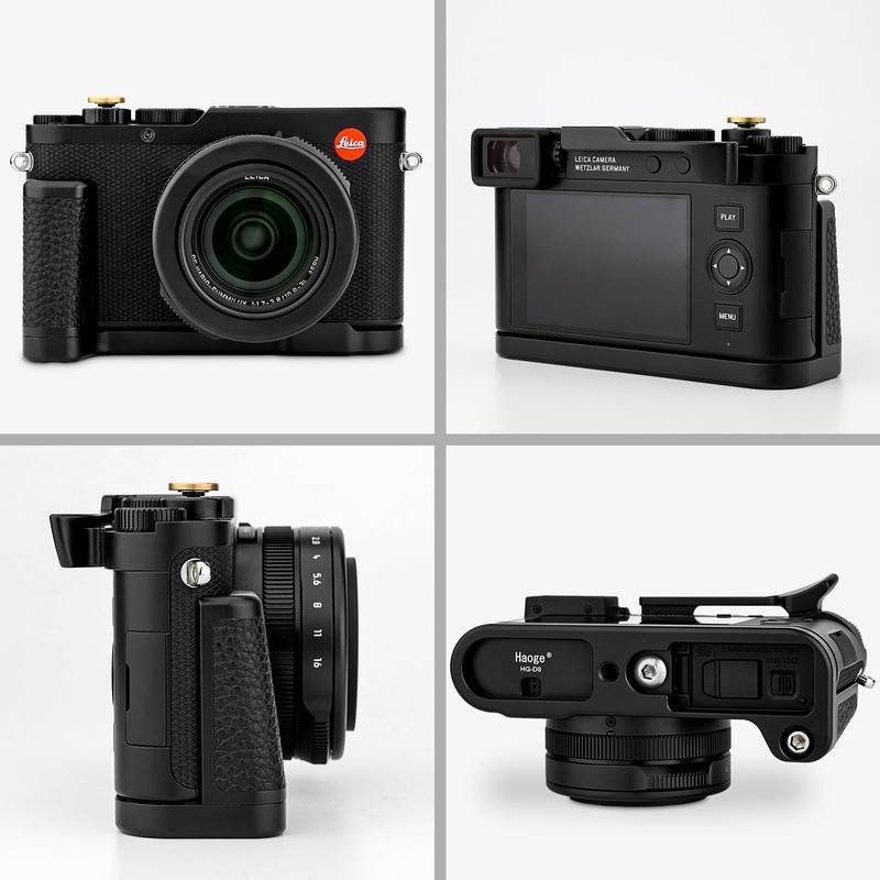 Haoge Handle HandGrip for Leica D Lux 8 Camera Body