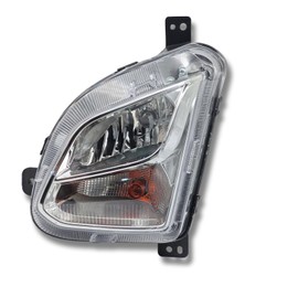 AniyaFDCX Fog Light Compatible With 2018-2021 Equinox Front Bumper Light Driving Fog Lamp Assembly with Halogen Bulb Clear Lens Left Driver Side