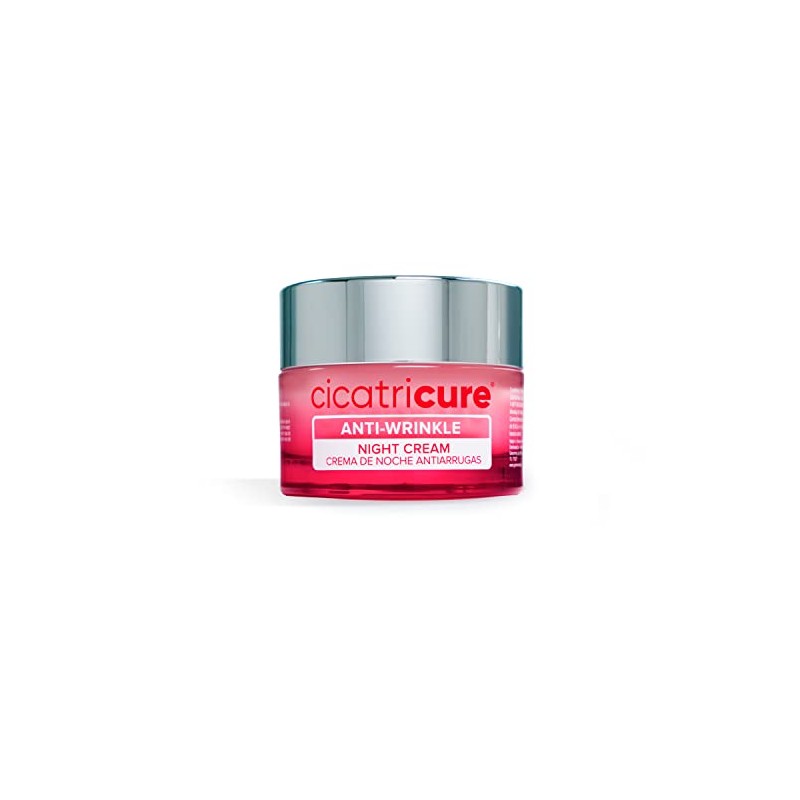 CICATRICURE Night Face Cream, Anti-Wrinkle 1.7 fl oz.
