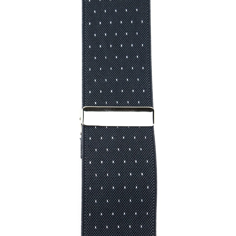TigerTie Unisex Y-Shaped Braces with 3 Extra-Strong Clips, Colour with
