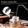 Spout Coffee Pot Professional 600ml Capacity Stainless Steel Gooseneck Coffee