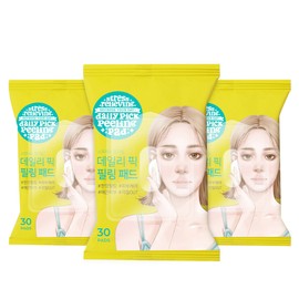[Vegan Beauty] Ariel Daily Pick Exfoliating Peeling Pad, 30 sheets, 3 packs