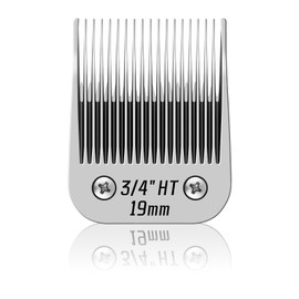 BESTBOMG 3/4" HT Removable Pet Grooming Blades Compatible with Heiniger/Moser Max45/Andis/Oster A5 Clippers, Cutting Length 3/4" (19mm)