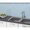 Marketing Holders Countertop Splash Guard Barrier for Sinks Kitchens Bars