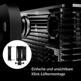 ARCTIC Freezer 36 A-RGB - Single-Tower CPU Cooler with Push-Pull, Two Pressure-optimised 120 mm P Fans and ARGB Lighting, Fluid Dynamic Bearing, 200–2000 RPM, 4 Heatpipes, incl. MX-6 Thermal Compound