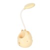 LED Table Lamp USB Charging Gooseneck Reading Light Pen Holder