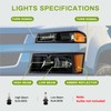 AUTOSAVER88 Headlights Assembly Compatible with 2004-2012 Chevy Colorado GMC Canyon,