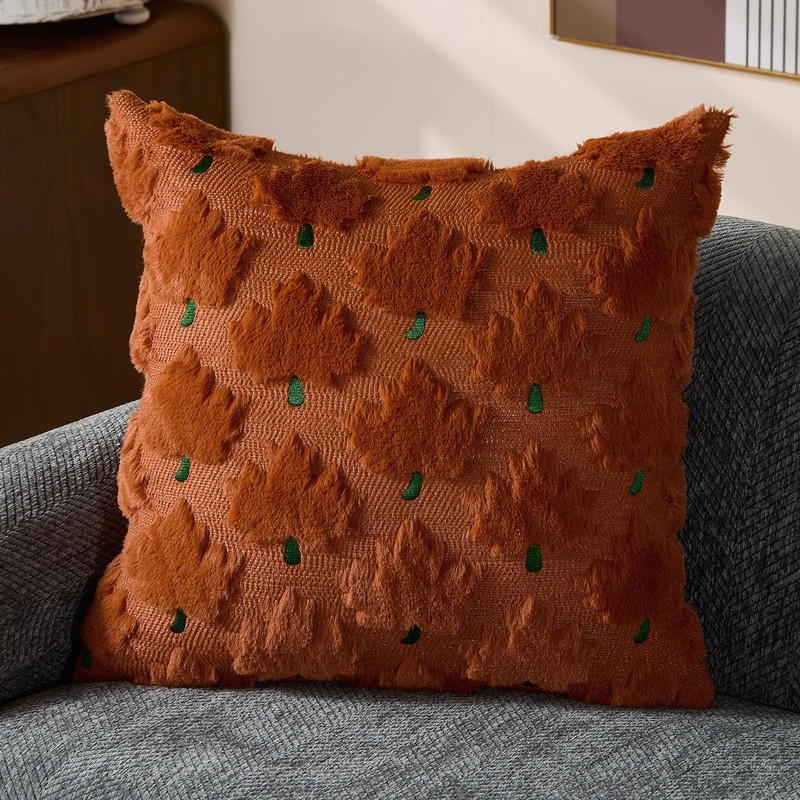 Fall Pillow Covers 18x18 Set of 2 Fall Decorations Autumn