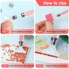 WIFORT 16PCS Diamond Art Pens Set - 2Pcs Diamond Painting