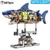 688-Piece Mechanical Animal Building Blocks for DIY Model Building –