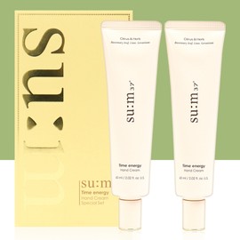 Su:m 37 Time Energy Hand Cream Duo Set (60mlx2ea) Double Special / 숨 37 타임 에너지 핸드크림 듀오 세트 (60mlx2ea) 더블 기획