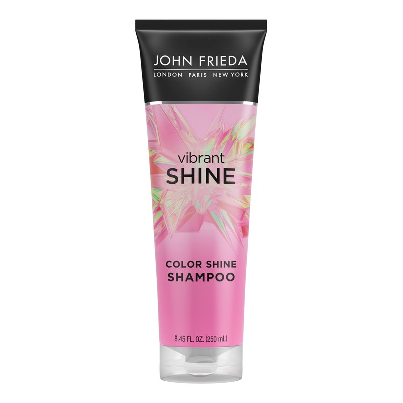 John Frieda Vibrant Shine Shampoo para añadir brillo al cabello|