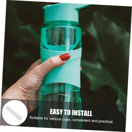 6 piezas Kit de Pajillas de Silicona Reutilizables para Vasos y Botellas Accesorio Resistente y Transparente para Jugos y Smoothies Repuesto Ergonómico y Duradero