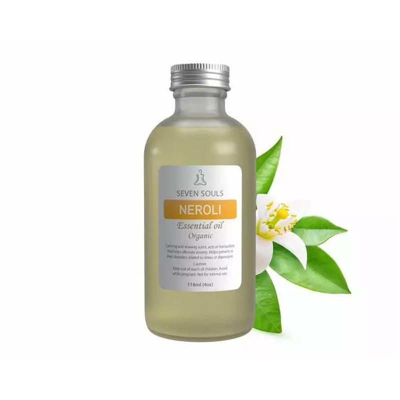 Seven Souls Group NEROLI Organic Essential Oil - BULK 4OZ