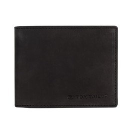 Tom Tailor Men’s Ron Wallet - Black -