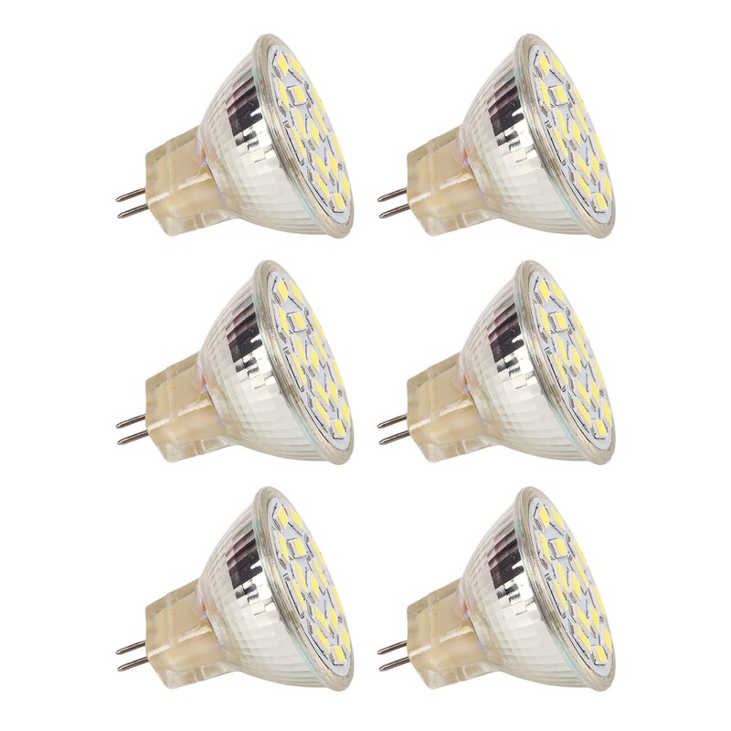 6Pcs GU4 LED Bulb 270LM 15LED Energy Saving Light Bulb